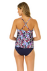 Women's Meadow Bouquet Easy Triangle Tankini Swim Top